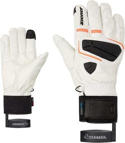 Ziener GALF-Z Guantes de Esquí/Deportes de Invierno para Hombre | Primaloft, Pie