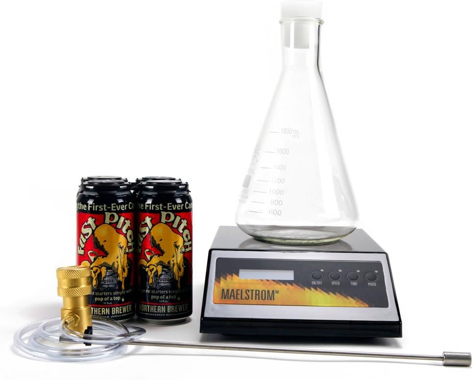 Complete Yeast Health Kit with Fast Pitch Canned Wort 2000ml Yeast Starter Kit