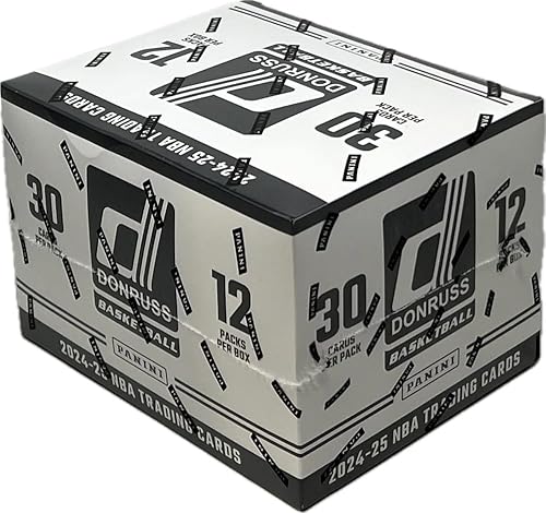 2024-25 Panini Donruss NBA Basketball Fat Pack Cello Box (12