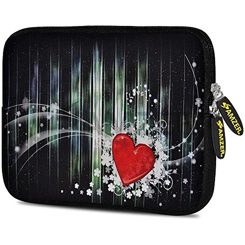 Amzer 7.75-Inch Designer Neoprene Sleeve Case Cover Pouch for Tablet, eBook and Netbook
