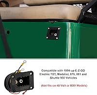 Vista 5 de Roykaw Receptáculo de cargador Powerwise para carrito de golf con arnés e interruptor de caña compatible con modelos EZGO TXT/Medalist/Workhorse