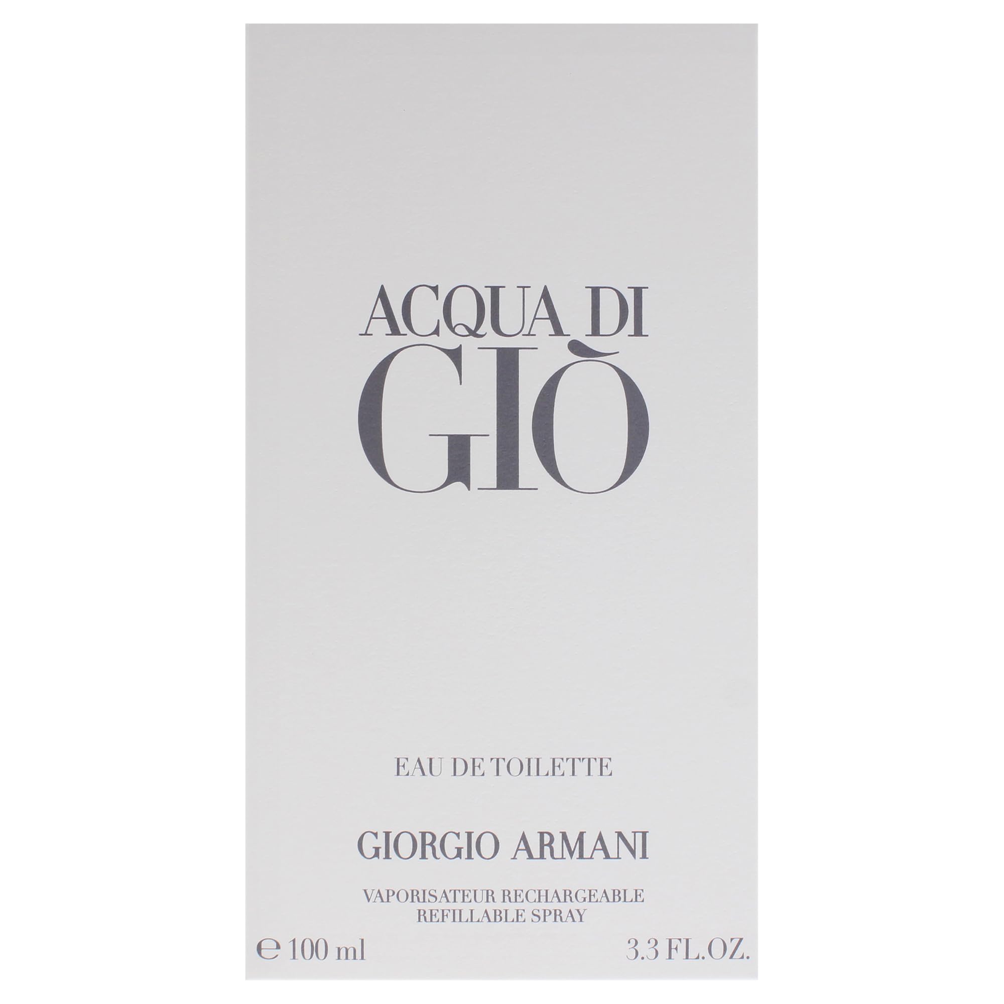 Col Armani Acqua Gio H 100V