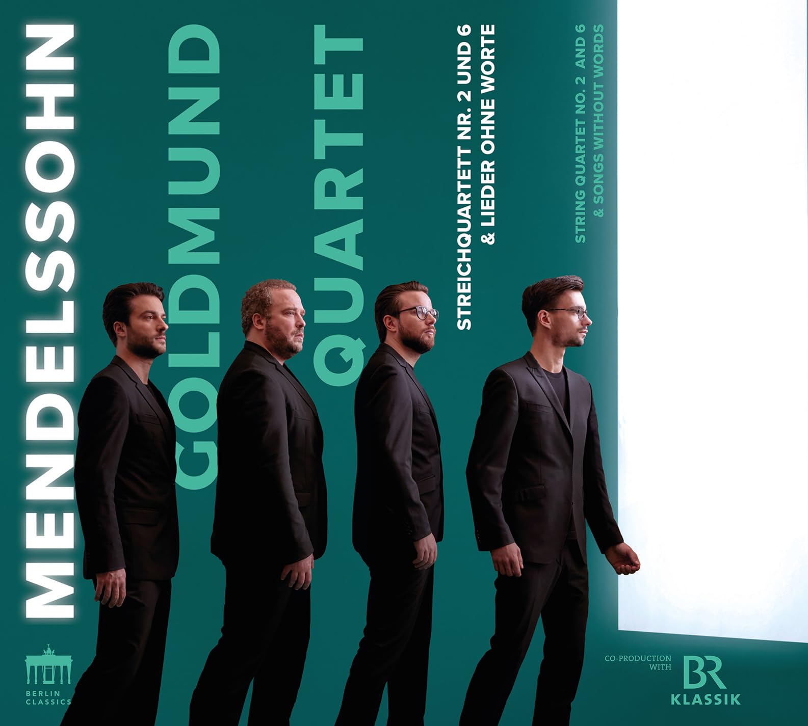 0303434BC Goldmund Quartett Mendelssohn CD NEW