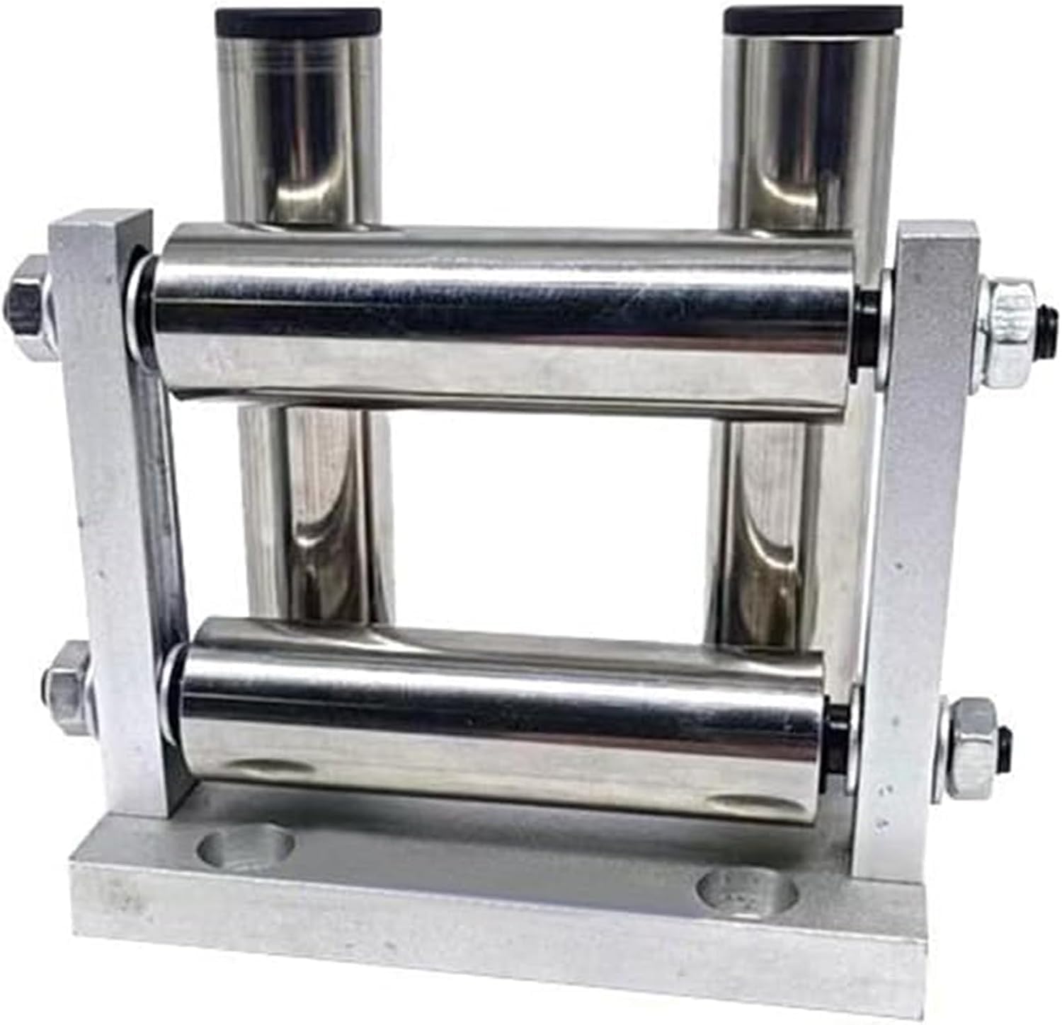 Seilführungsrolle mit 4 Rollen für Drahtseile, 2:1-Rollensystem, Silber, QP30 (QP20)