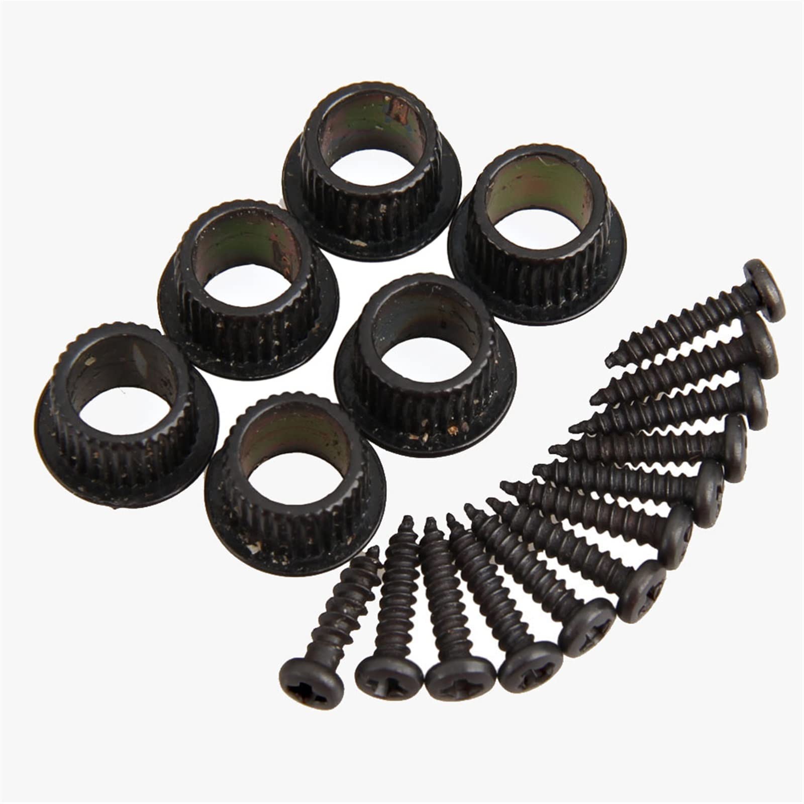 Tuner Mechaniken Knöpfe Gitarre 2 Farben 3x3 Semiklosed Tuning Pegs Machine Heads Für Gitarrenzubehör