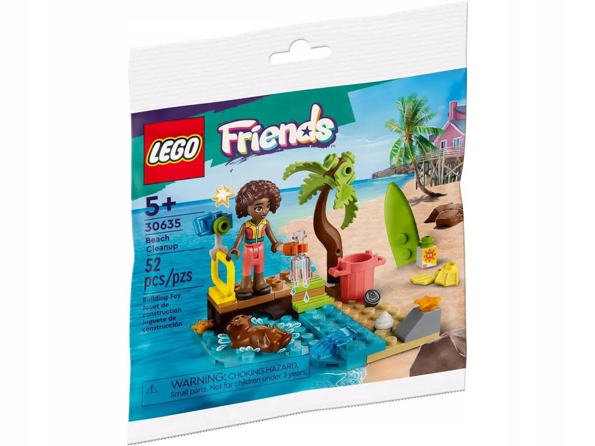 Amazon.co.jp: LEGO ビーチクリーンアップフレンズバッグセット : おもちゃ