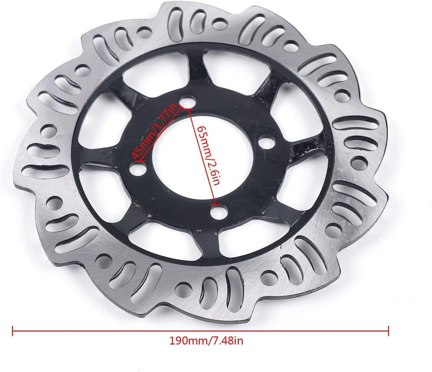 lewa pompa hamulcowa Zestaw hamulca hydraulicznego do 4-suwowego motocykla terenowego — cylinder, puste miejsce do odprowadzania ciepła i zwiększona siła hamowania