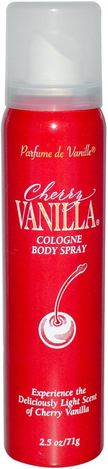 Cherry Vanilla Cologne Body Spray 2.5 oz