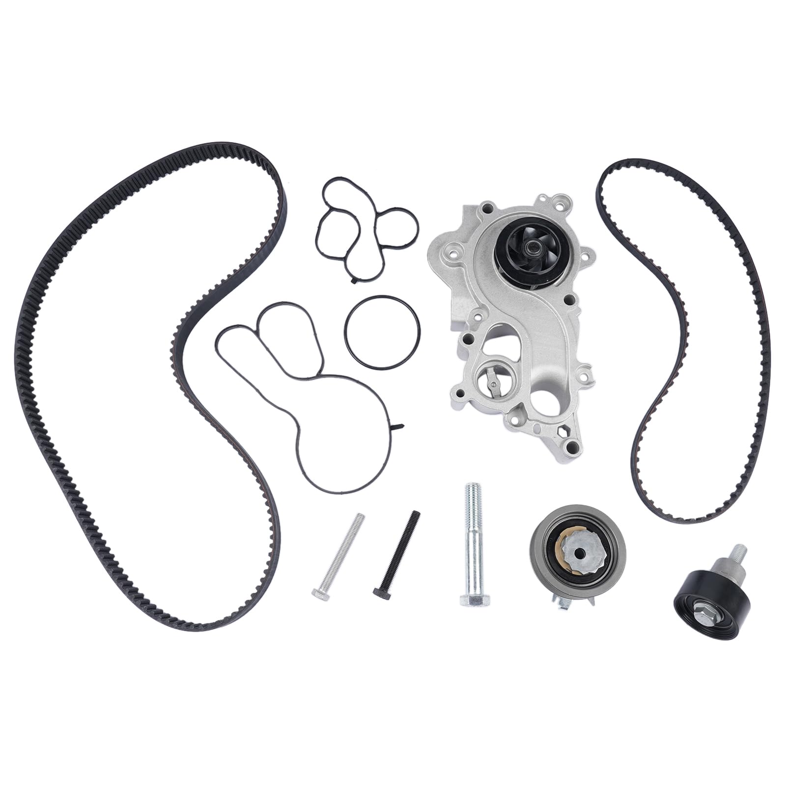 Juego de correas de distribución para bomba de agua compatible con A4 Q3 Le0n Ibi-za 0ctavia G0lf Bee-tle 1.4 TSi CT1167WP2PRO 1987946958