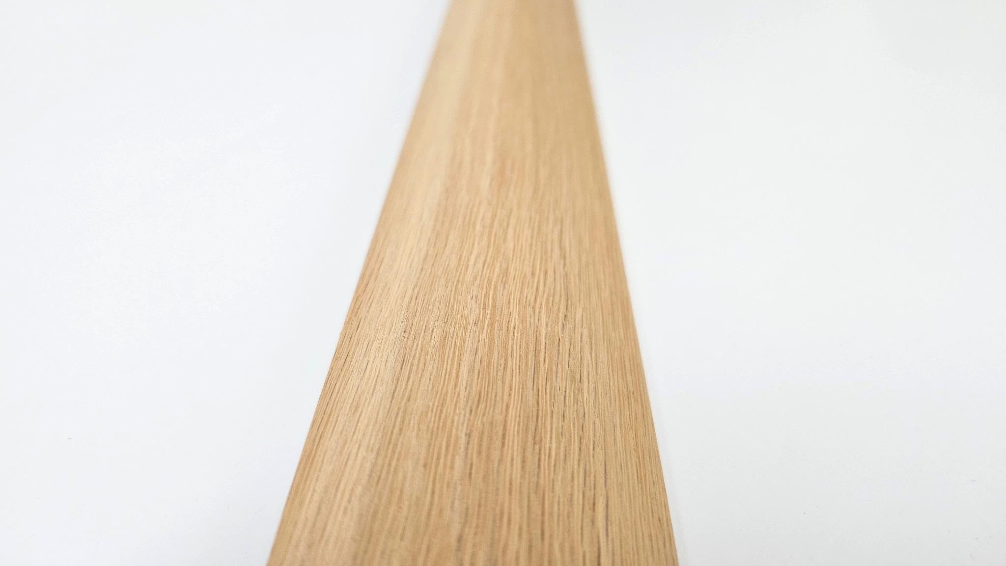 Profil réducteur de seuil en chêne massif – Transition pour parquet stratifié, vinyle, moquette et parquet – Barre de porte durable – 90 cm