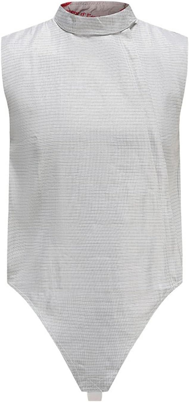 Metal Fencing Jacket, Foil Fencing Gear, Non-Washable Fencing Vest, Unisex, Suitable for Competitions(Right Hand,38#)