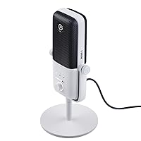 Elgato Wave:3 White, microfono condensatore USB premium per streaming