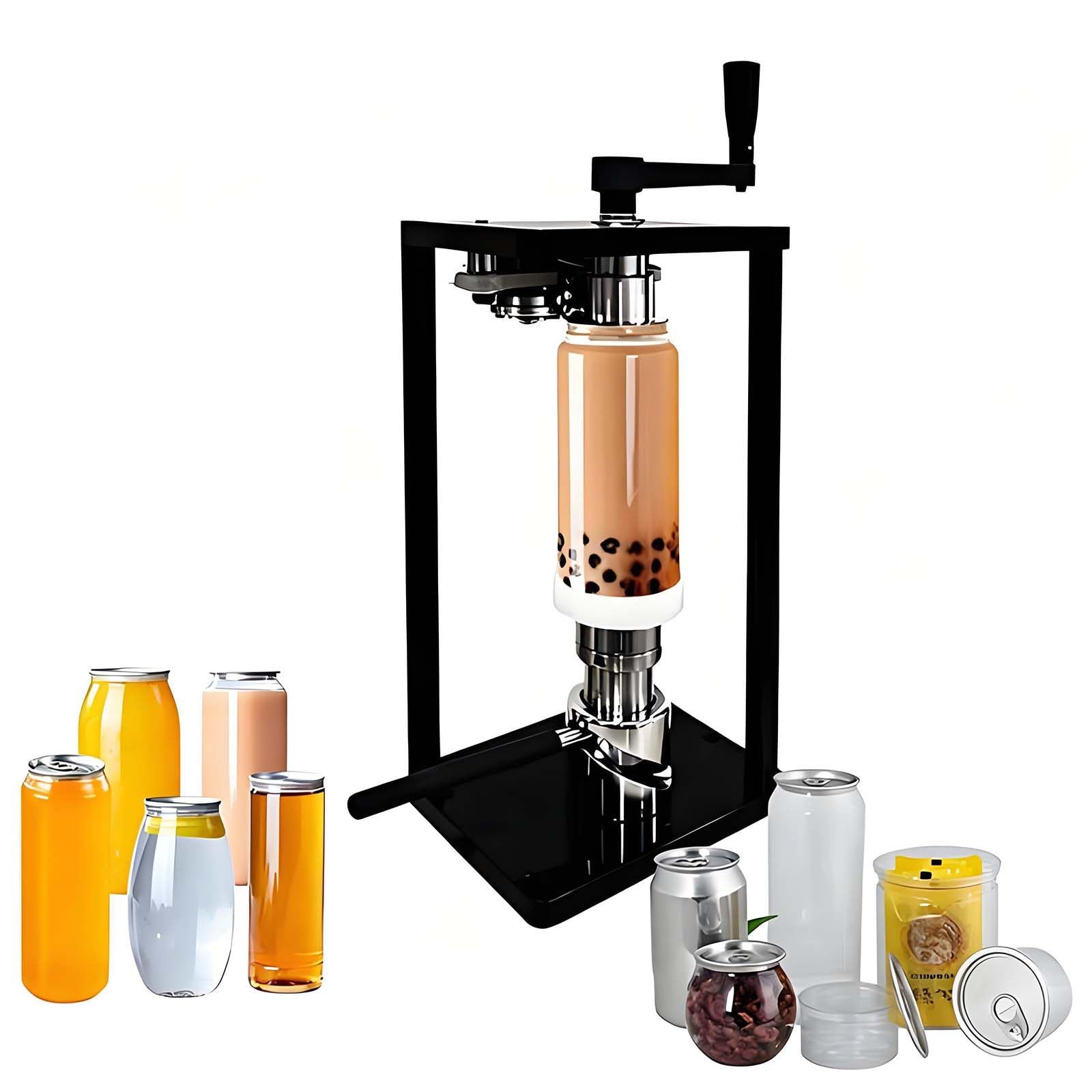 Huansebesity Standard Manual Can Sealer Machinefortin Cans,Rotary Capping Machine -650Ml