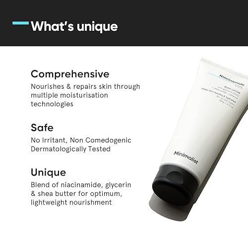 Miniatura 3 de Minimalist Loción corporal de niacinamida al 5% con manteca de karité | 6.3 oz / 180 g
