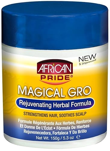 African Pride Mágico Gro Rejuvenecedor Herbal Fórmula 53onzas African Pride Mágico Gro Rejuvenecedor Herbal Fórmula 53onzas