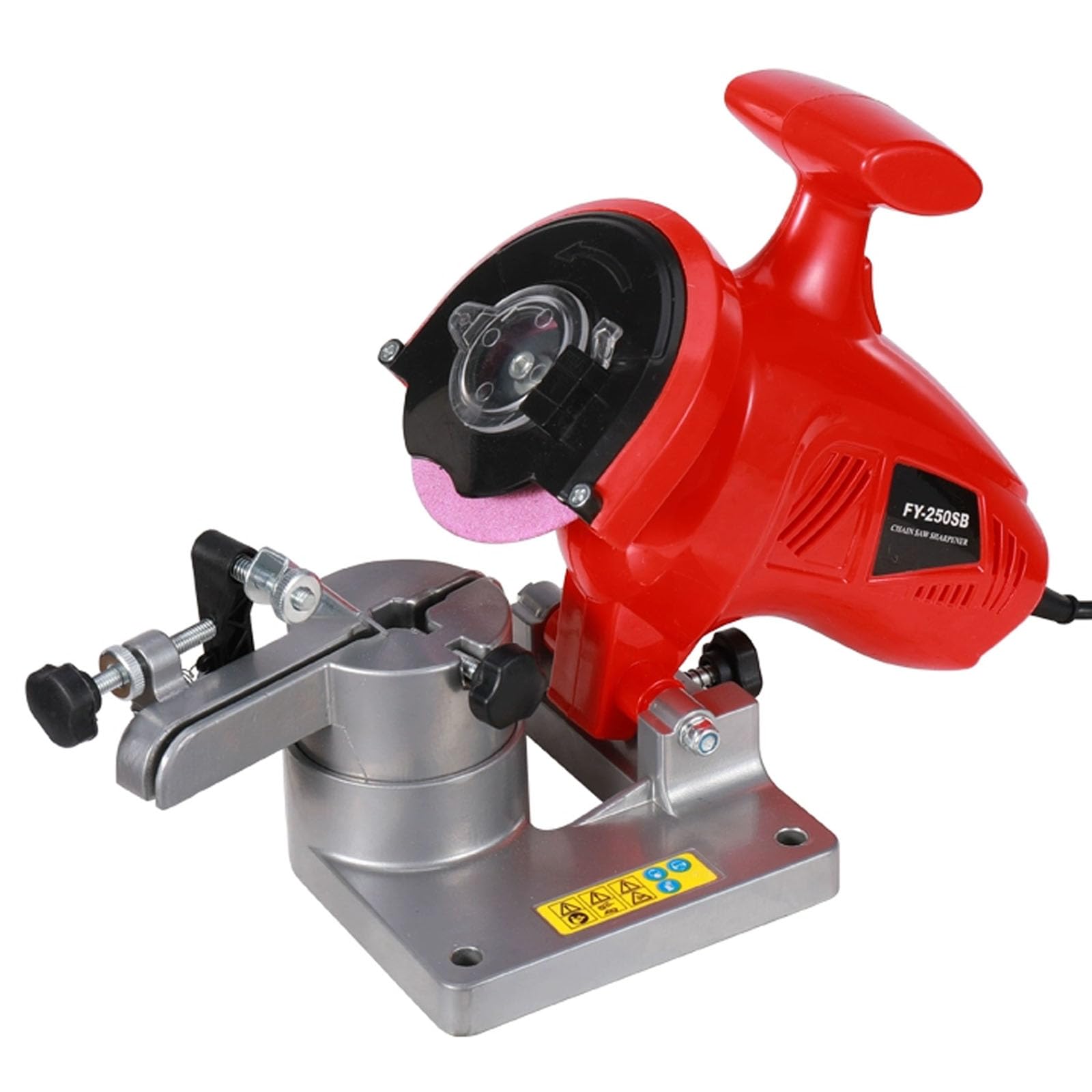 Kit De Afilador De Motosierra Eléctrico De 250 W, Afilador De Motosierra Portátil, Herramienta Automática para Afilar Motosierra, Ajuste De Ángulo (0-35°), para Afilar Cadenas De 11,5-22"