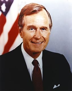 George Bush smiling in Tuxedo Close Up Portrait Photo Print (8 x 10)