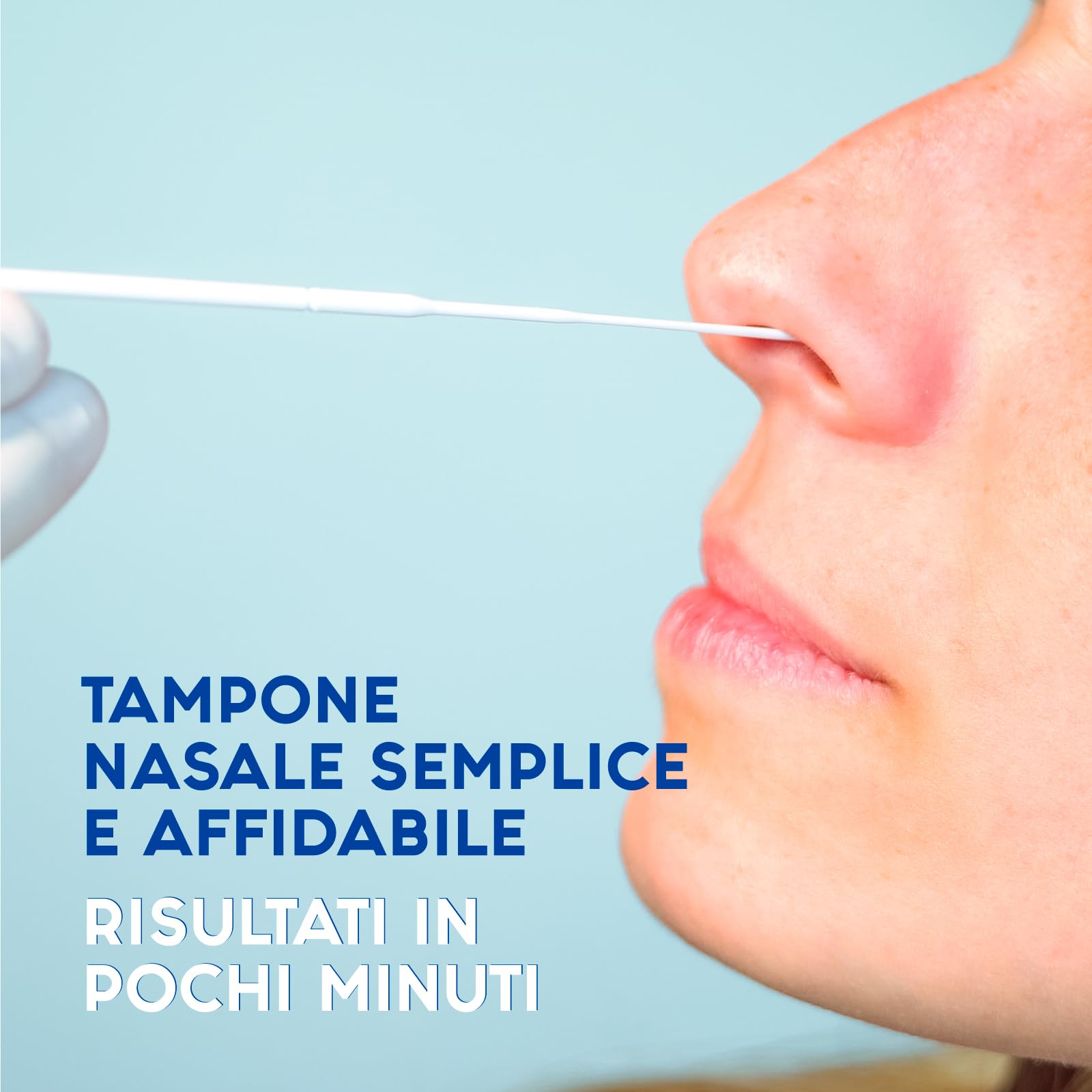 25x Tamponi COVID 19 - Test Nuove Varianti 2025 - Tamponi Rapidi Nasali Certificati per Uso Domestico, Risultato Rapido