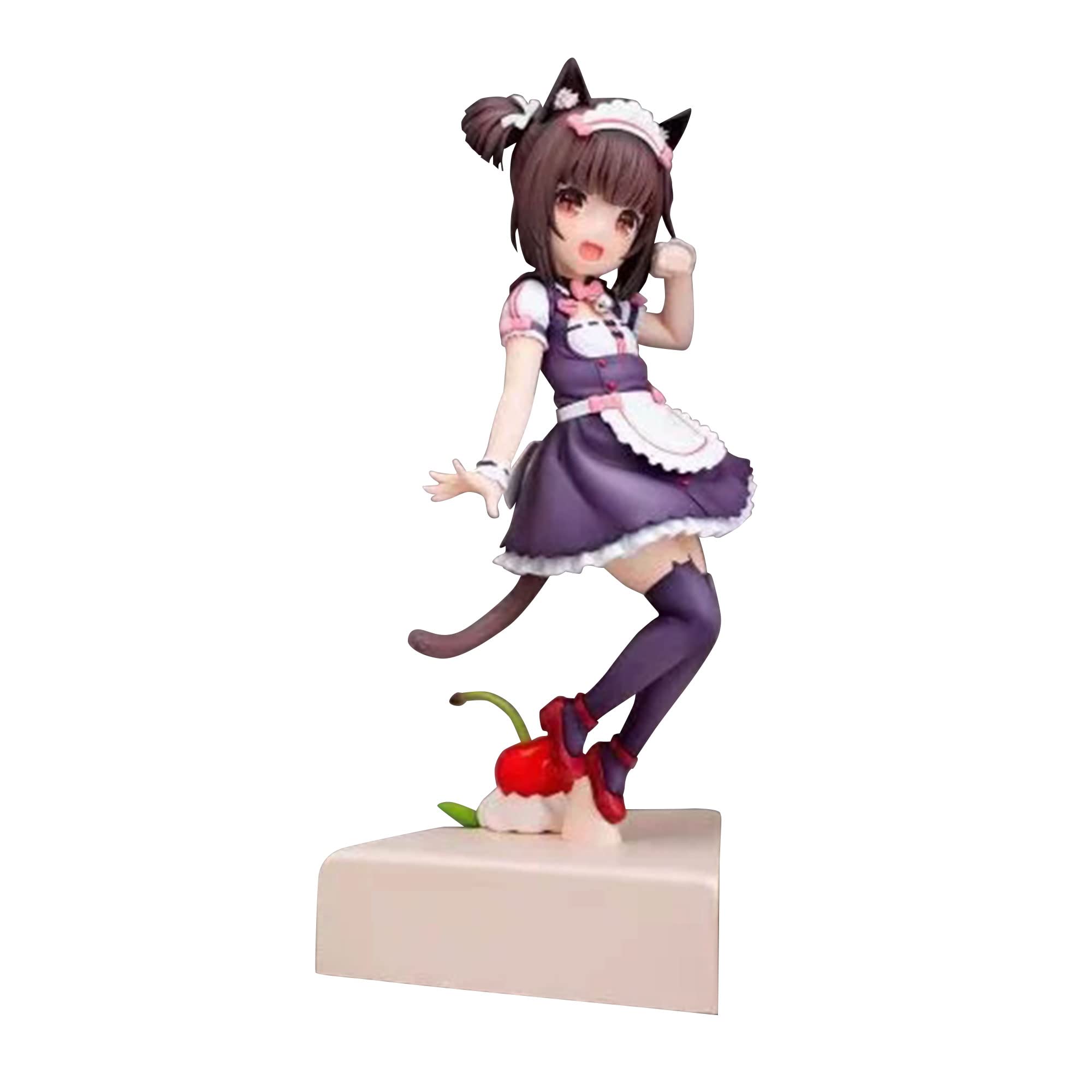 Xinchangda NEKOPARA Figure Chocolate Vanilla Action Figure Anime PVC Collection Model Beautiful Girl Statue Desktop Decoration Gifts 20.5cm โ image 1