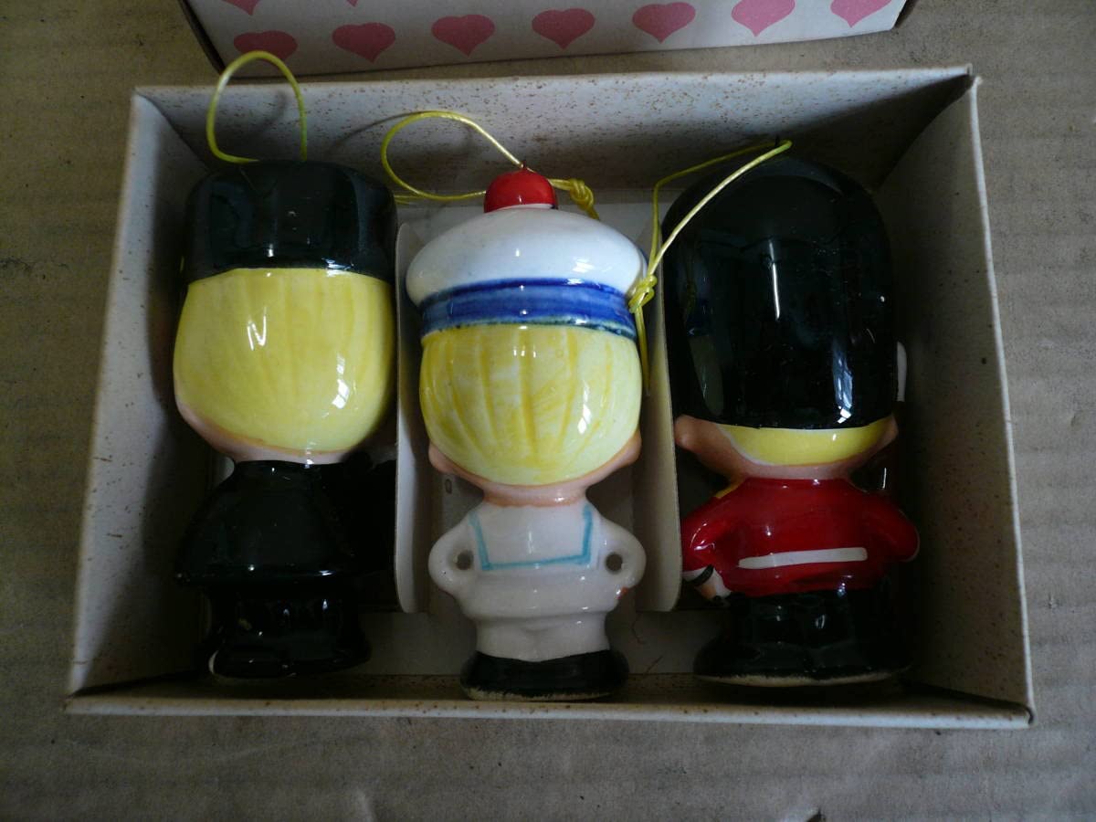 人形　 衛兵　陶器　ルネ　オブジェ　置物　インテリア　工芸品　美術品　A1092 Amazon.co.jp: 内藤ルネ RUNE 水兵さん陶器人形 ファンシー