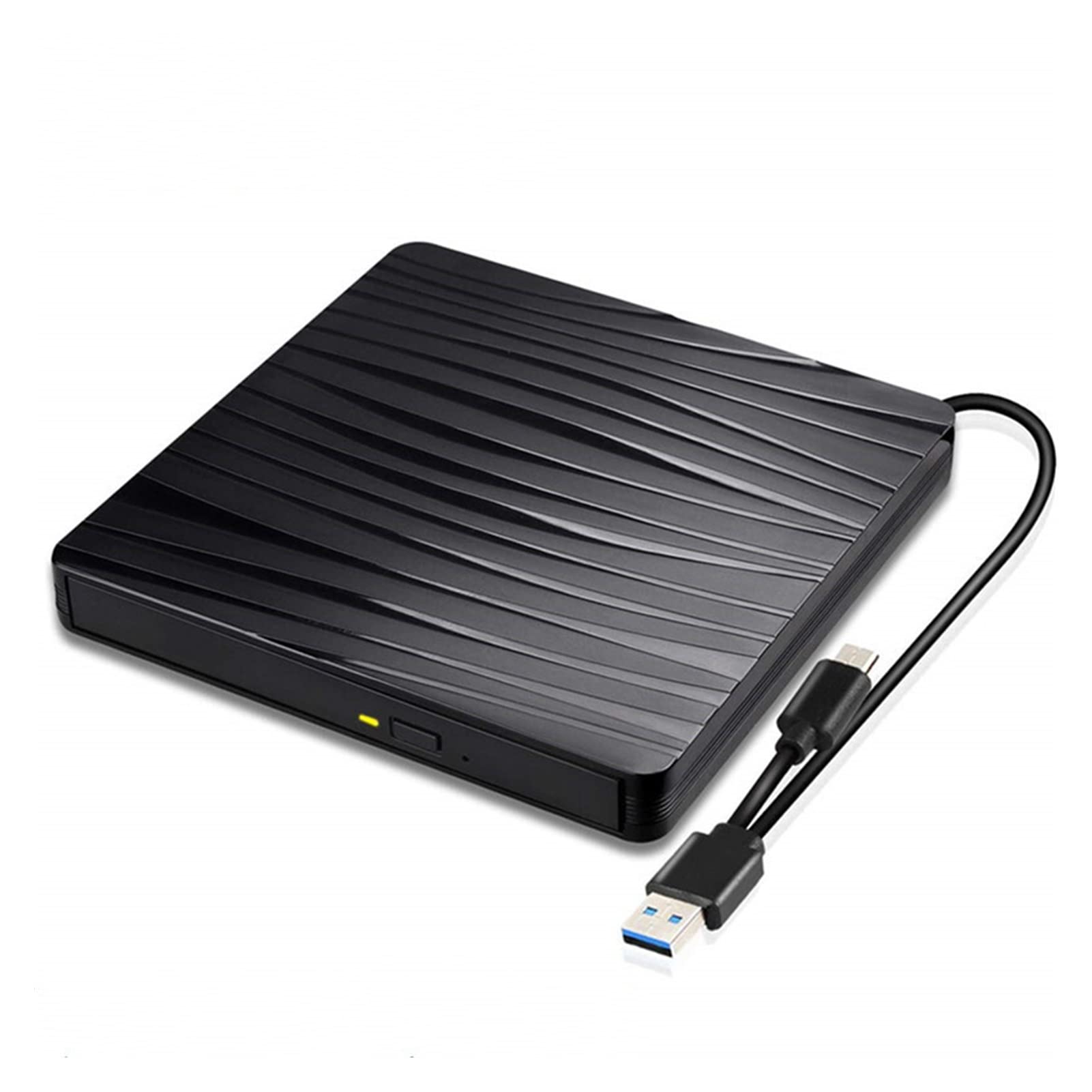 USB 3.0 Tipo C Externo CD Unidad de Interfaz Dual DVD Escritor Quemador DVD-RW ROM Jugador Portátil