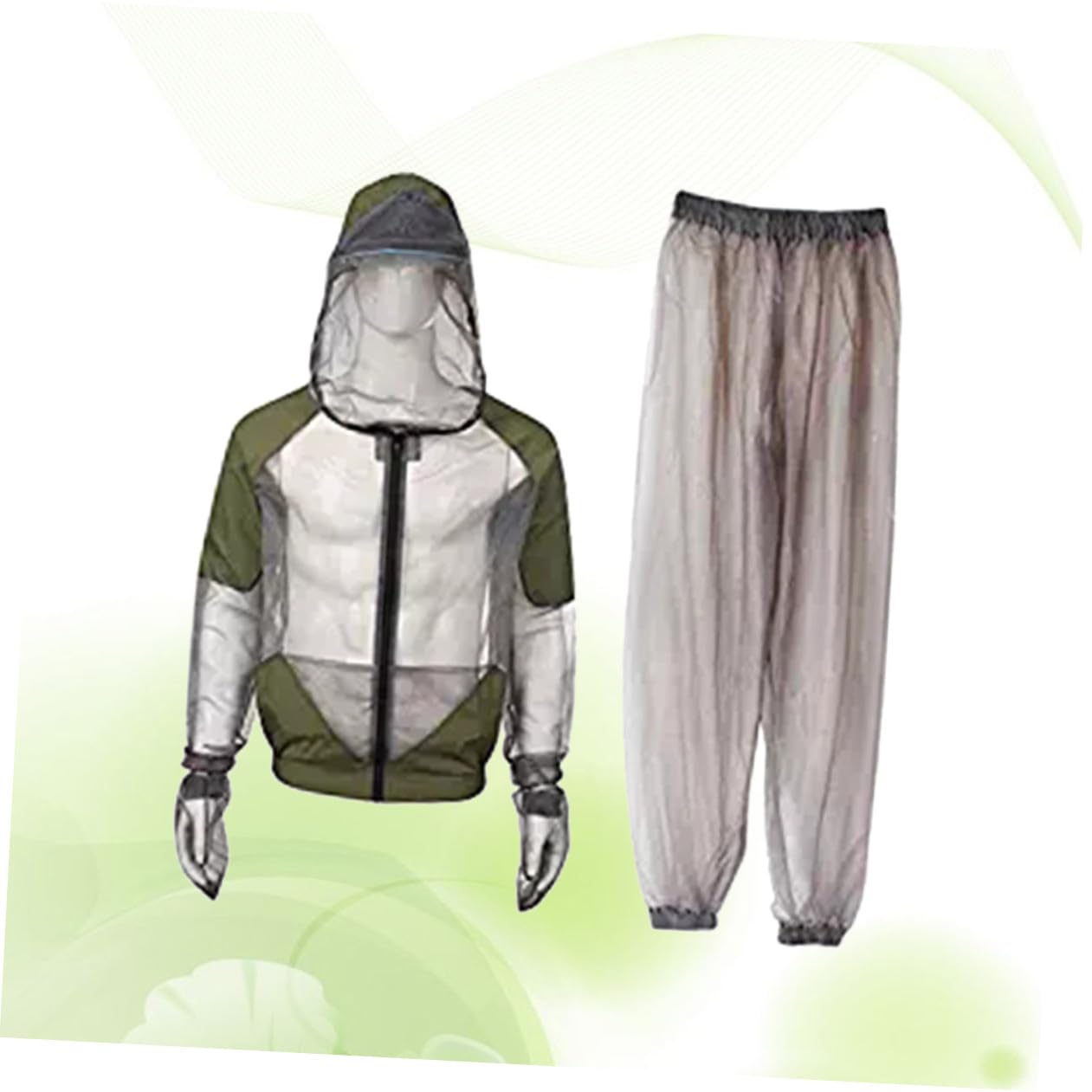BESPORTBLE Combinaison à Capuche Moustiques pour Camping Maille Haute Densité et Poignets Élastiqués