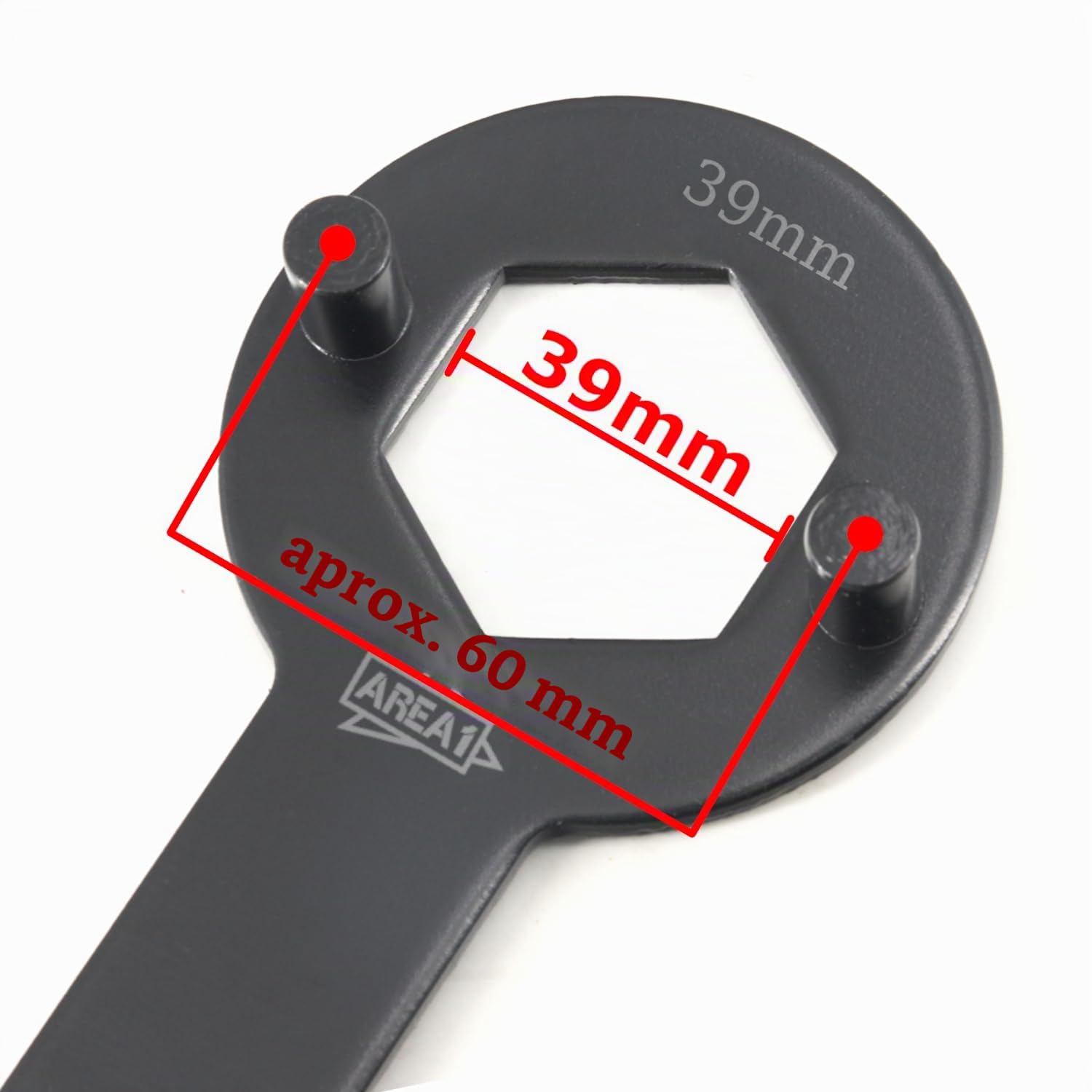 Area1 Llave de embrague de 39 mm, herramienta de bloqueo de embrague, herramienta de sujeción, compatible con Sym, (50-150 ccm)