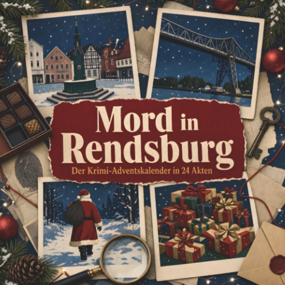 Mord in Rendsburg: Der Krimi-Adventskalender in 24 Akten. Ein Fall in deiner Nähe