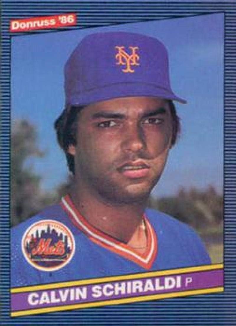 1986 Donruss 652 Calvin Schiraldi Collectibles & Fine Art