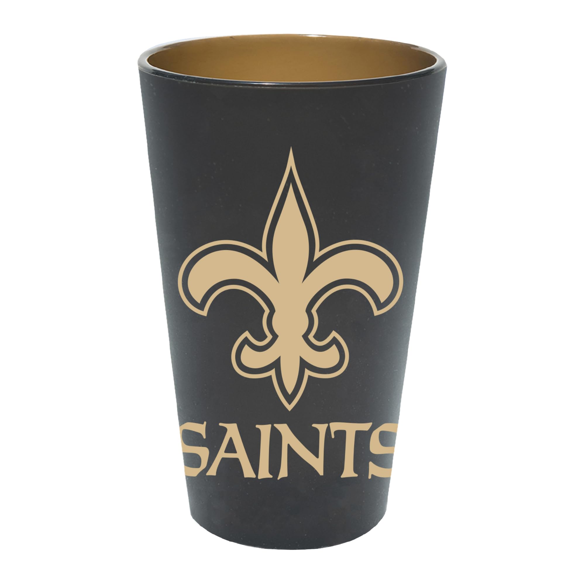 Wincraft NFL Silikon Trinkbecher 470 ml Color New Orleans Saints