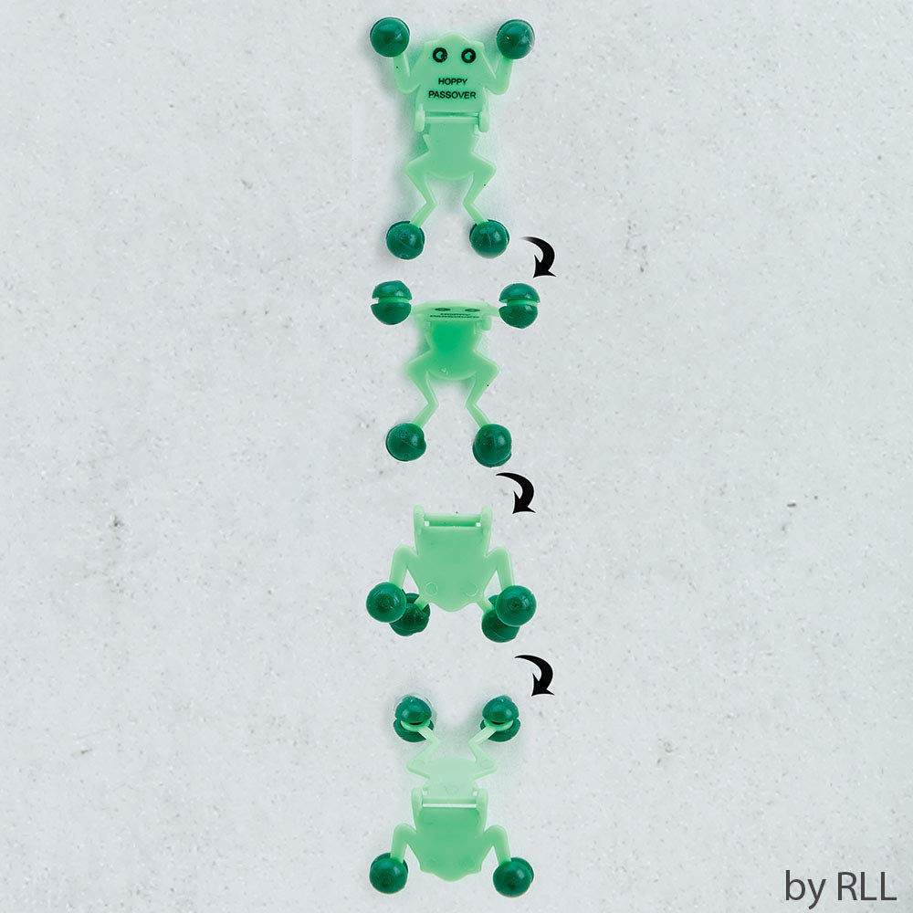 Passover Green Frog Wall Climber Toy for Kids