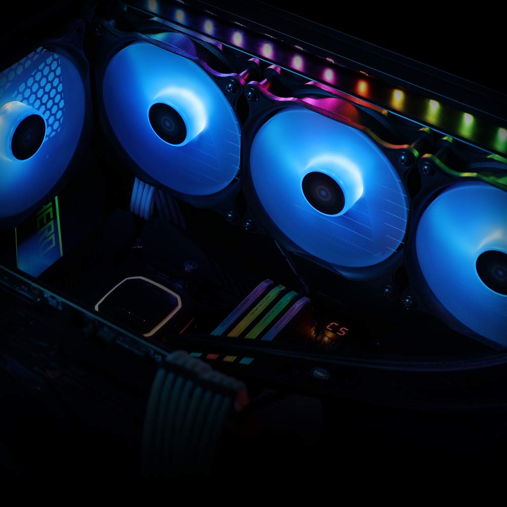 Amazon | Antec 120mmPCケースファンLED 搭載 PCケース用 静音タイプ