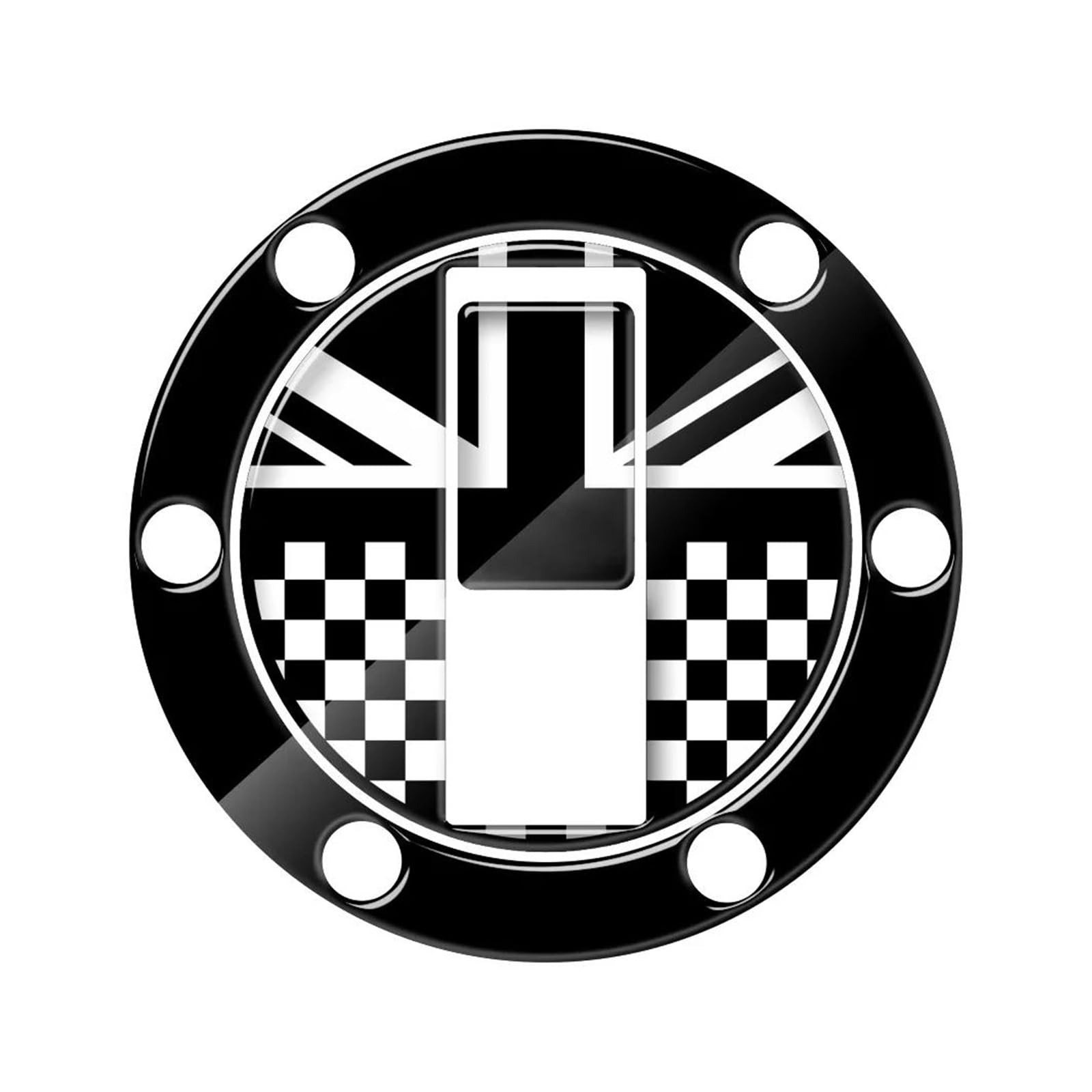 3D Motorcycle Sticker G&AS Tank Cap for Triu&mph Ti&ge&r 800 XC XCA XCX XR XRT 1050 && Explorer Sport(A)