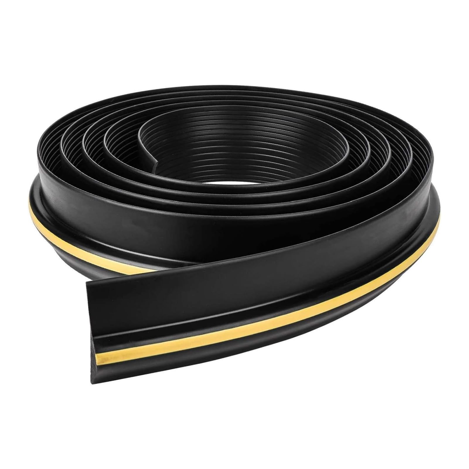 Trintion Garage Door Seal 9FT Floor Rubber Threshold Heavy Duty Rubber Draught Excluder Weatherproof Weather Stripping for Keeping Garages โ image 1