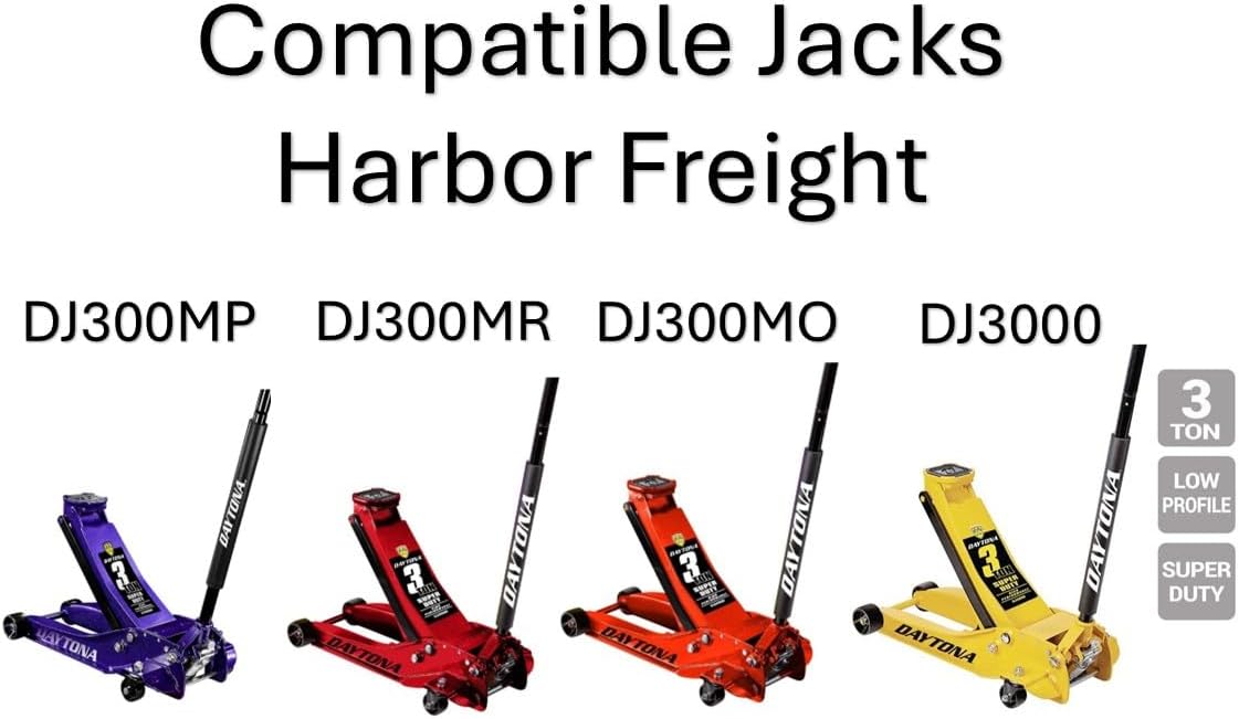 Replacement Jack Saddle Pad for Harbor Freight Daytona Superduty 3 Ton Jack
