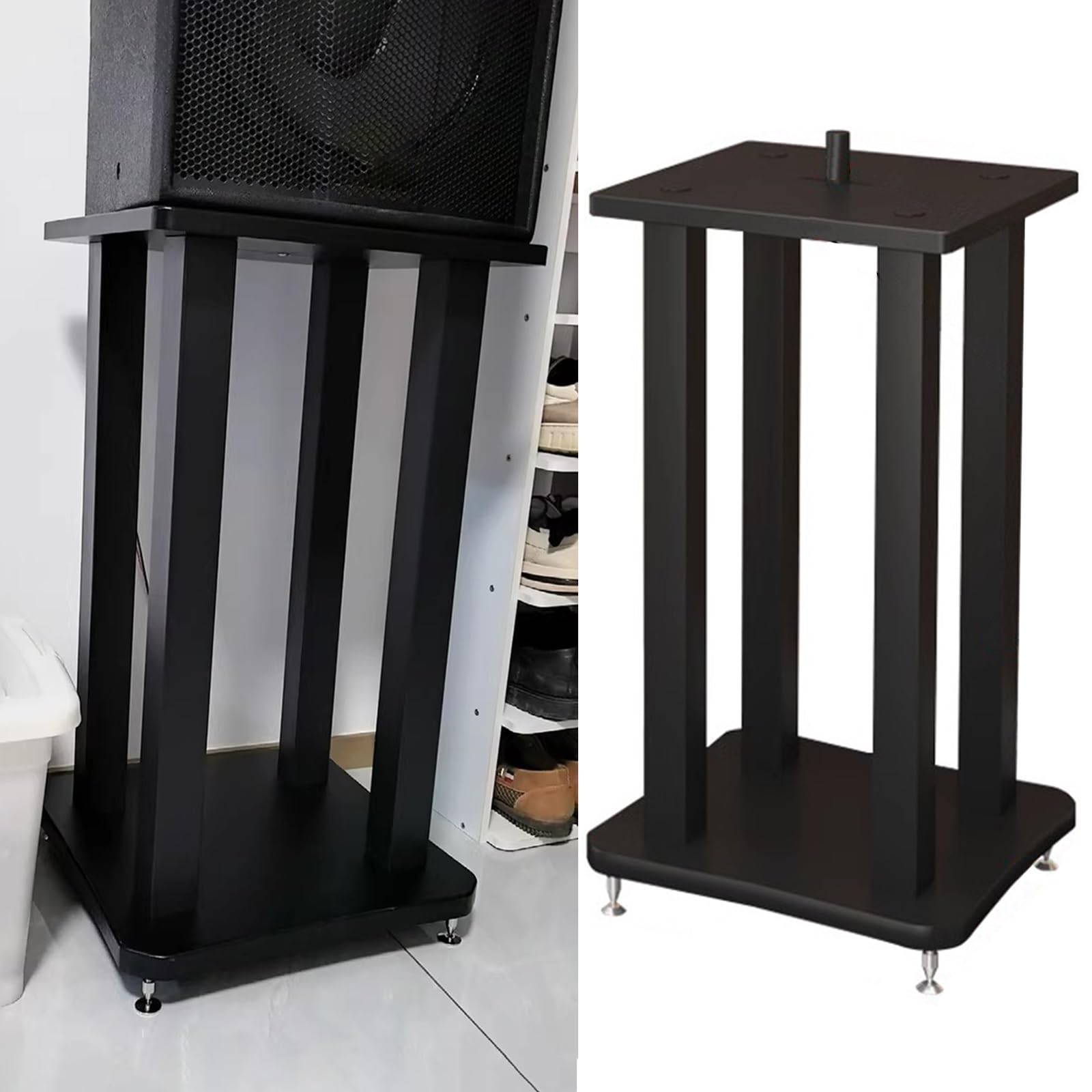 Support d'enceintes de studio pour vos soirées vinyles et cinéma maison