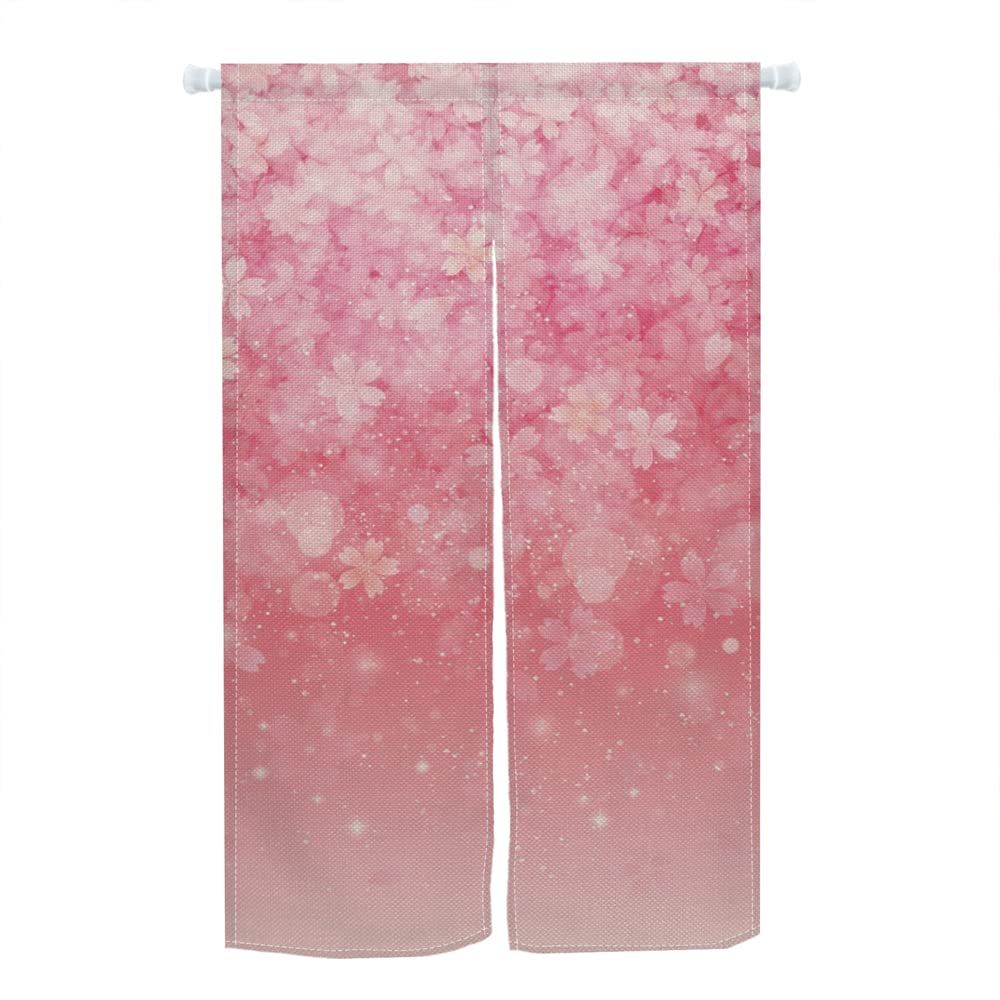 Leowefowa Japanese Noren Doorway Curtain Japanese Style Door Curtain Window Treatment Door Tapestry for Kitchen Home Decorations 33.5" Width x 59"