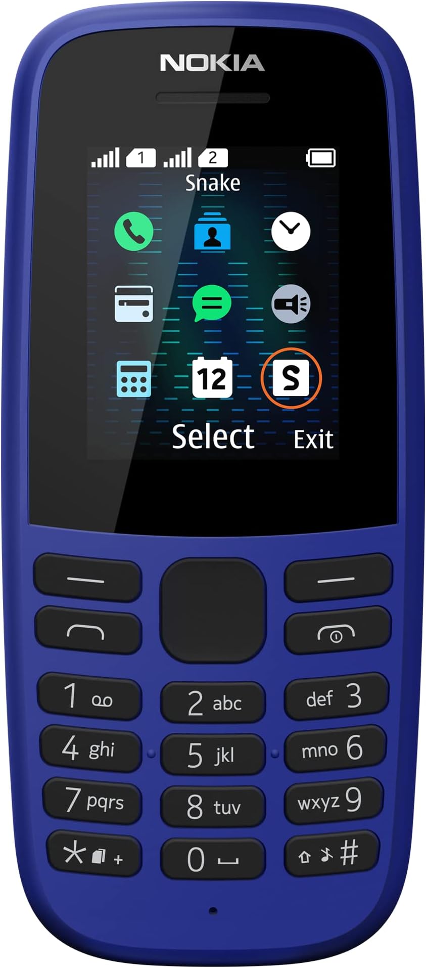 NOKIA 105 Dual SIM (Dark Blue)