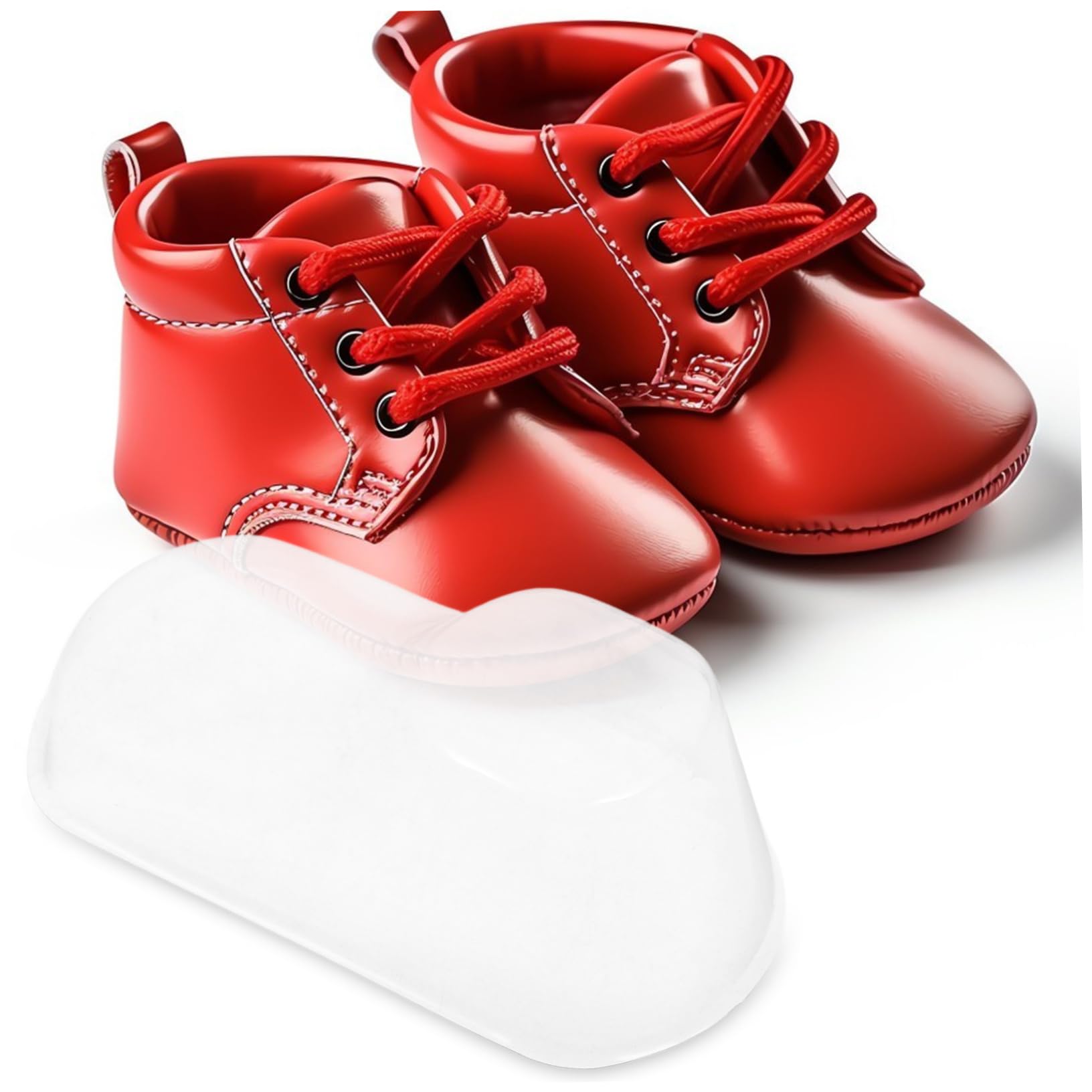 5 Sätze Ledersocken Sockenmodell Präsentationsständer Schaufensterpuppe Fußanzeige Kleinkinderschuhe Babysocken Babyschuh Präsentationsmodell Kunststofffußmodell 50 Stück * 5