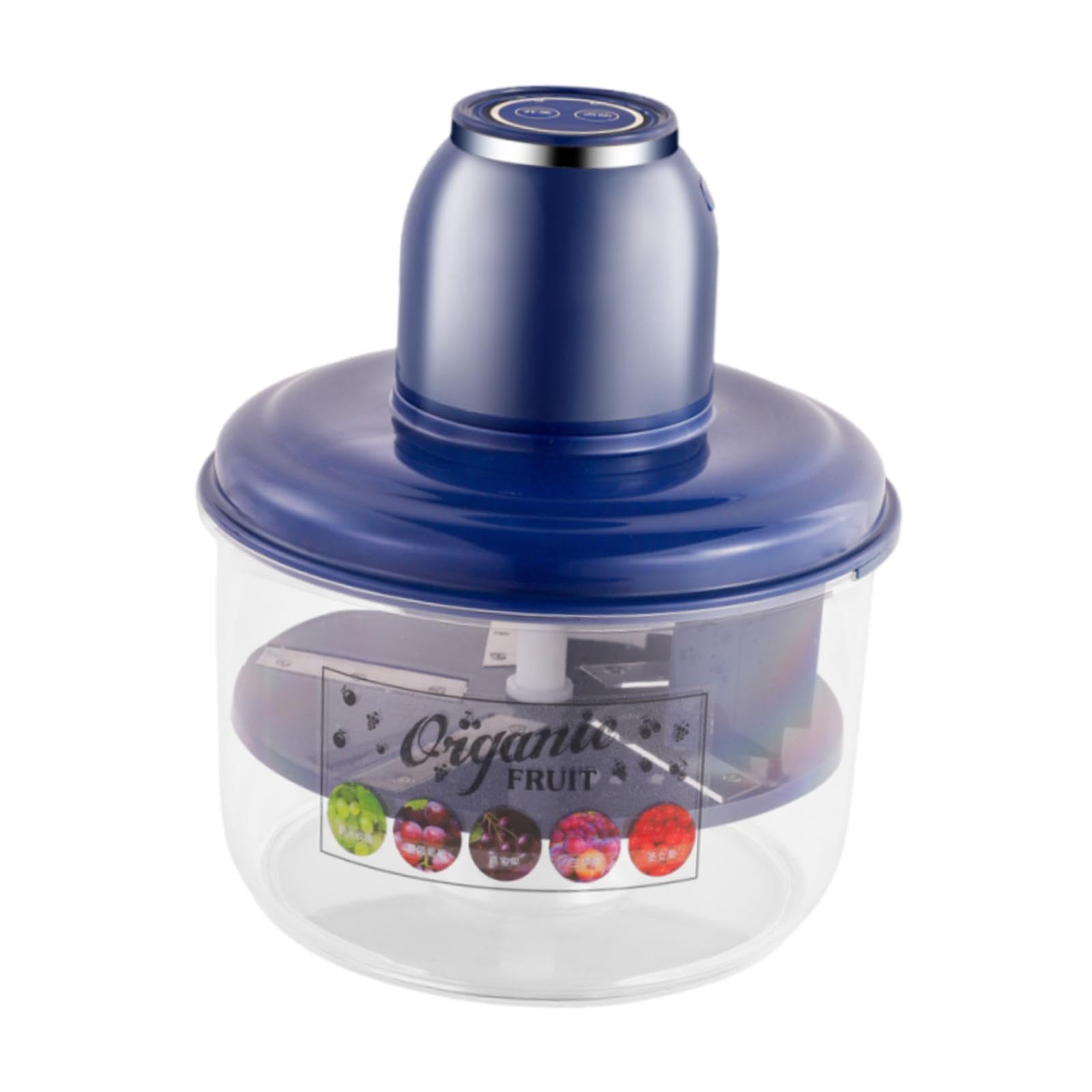 predolo Pela Verdure Elettrico, Sbuccia Uva, Pelapatate Automatico per Frutta Ricaricabile Tramite USB Portatile, Pela Patate E Verdure per Uva, Nespole E Piccoli Kumquat, Blu