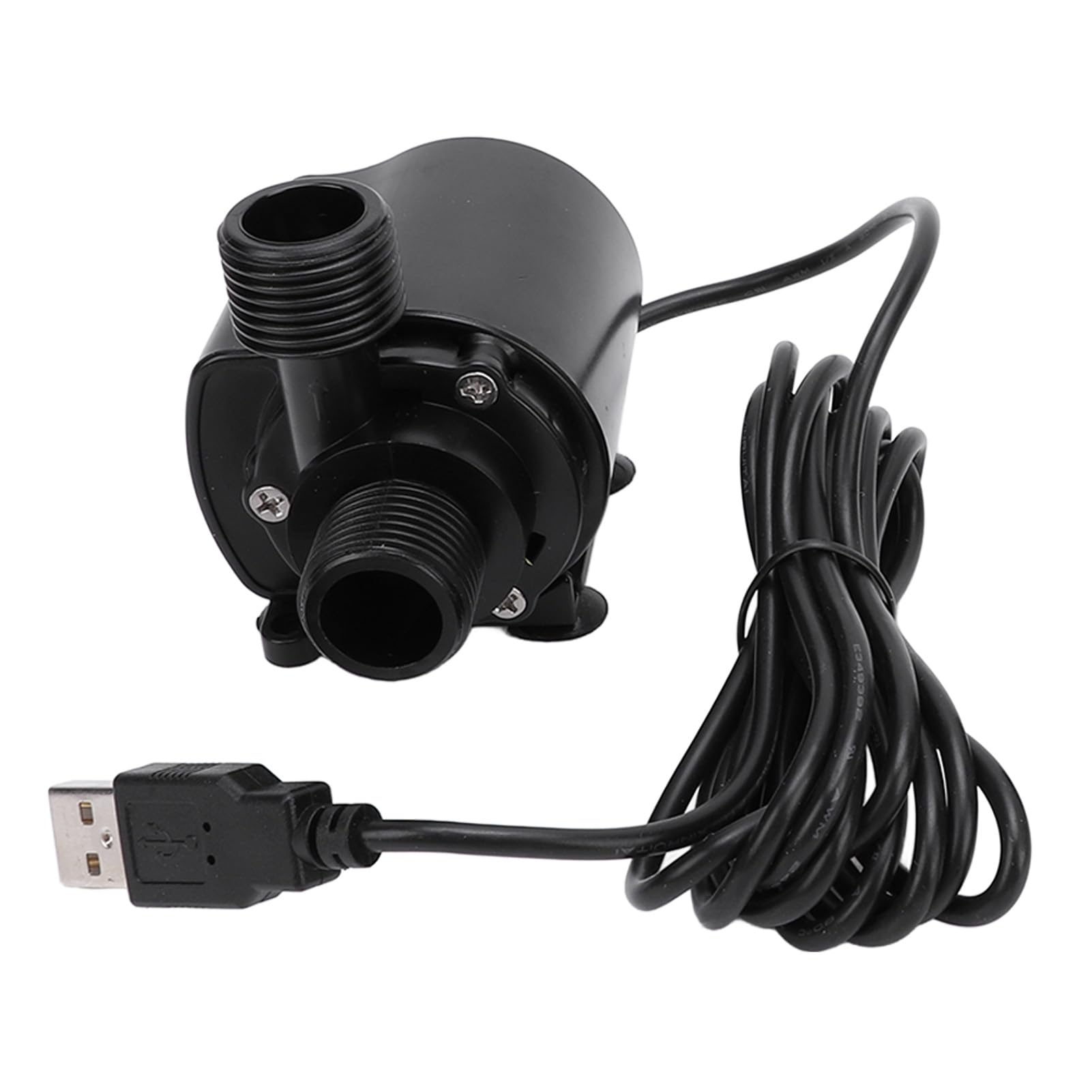 Zopsc Zatapialna pompa wodna DC 5 V 4 W, 500 lH, ultra cicha IP68, 180 cm, bezszczotkowa fontanna do stawu rybnego, akwarium, małego stawu, fontanny stołowej, hydroponiki