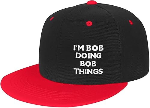 Unisex Im_Bob_Doing Bob Things Logo Baseball Cap Hat Adjustable Fashion Outdoors Sandwich Cap