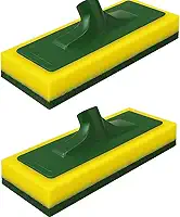 KIT 2 Rodo Abrasivo Profissional TAMANHO EXTRA – Ideal para Limpeza Pesada de Pisos Cerâmicos, Azulejos, Pedra e Porcelanato – 245×90×20 mm