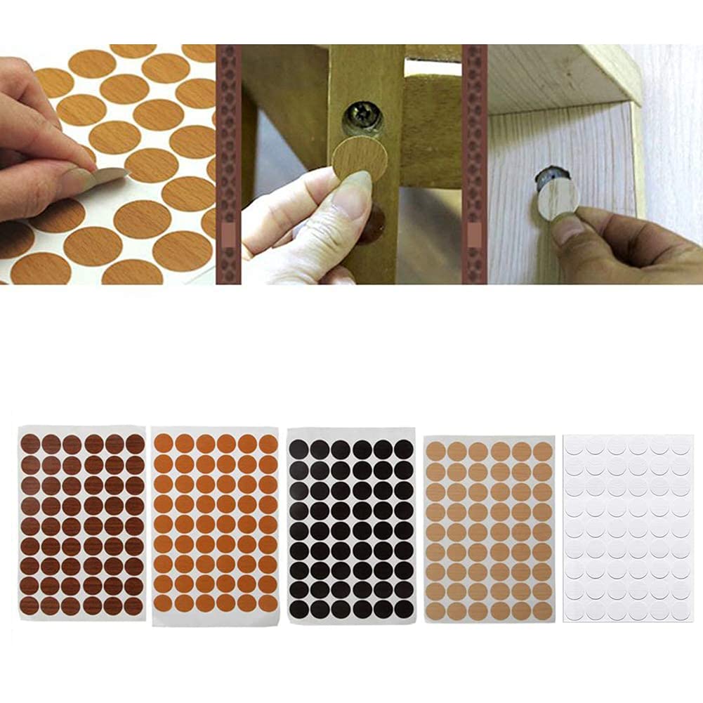 ▪︎ ネジ穴カバー ステッカー 粘着ステッカー 家具 21mm 54枚 Amazon.co.jp: Zorte ネジ 穴隠し シール 5枚セット 丸型 直径21mm