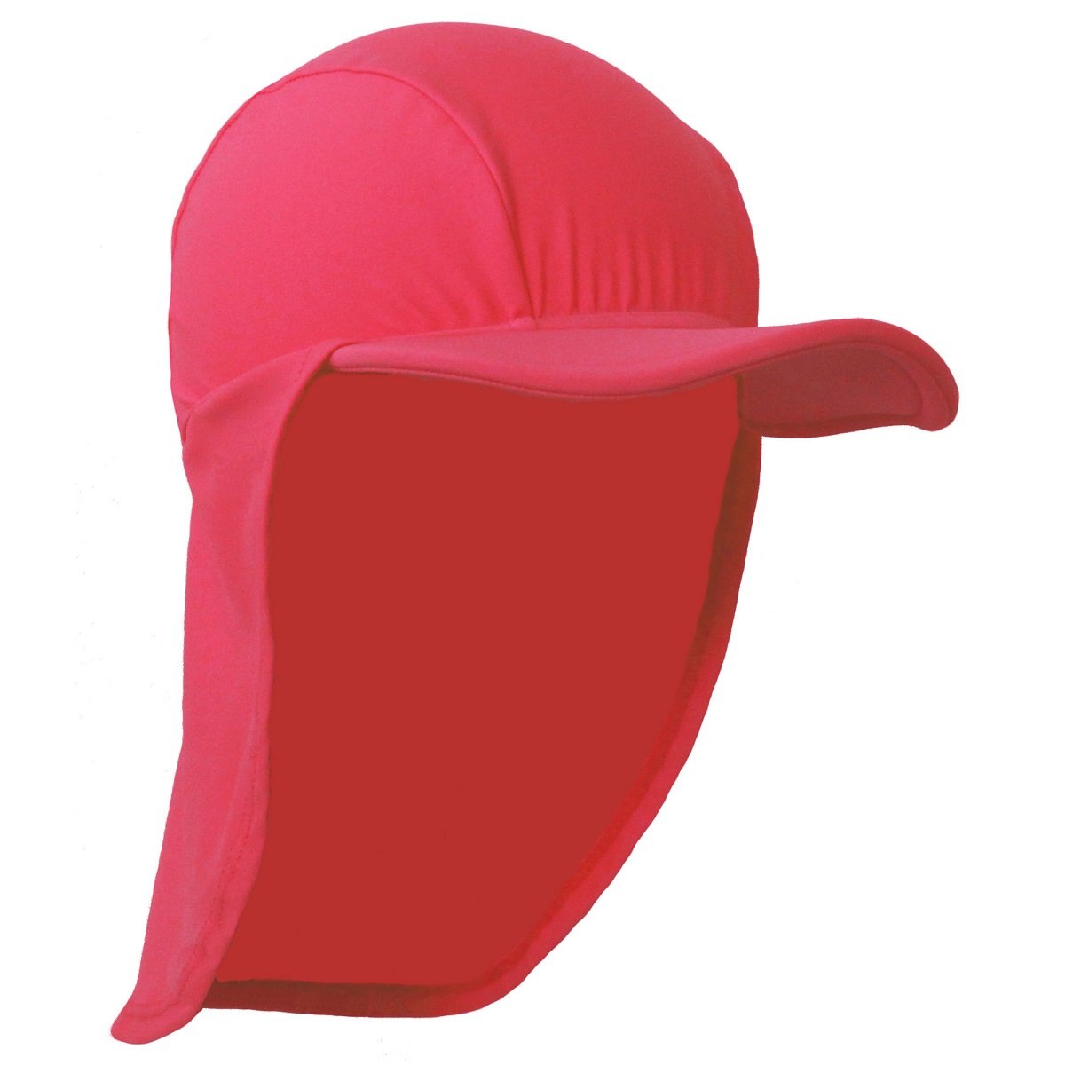 Kidz Swimmers Girls Pink Sun Protection Legionnaire Cap Upf 50+ Camelia Rose (Medium 6-10 Years)