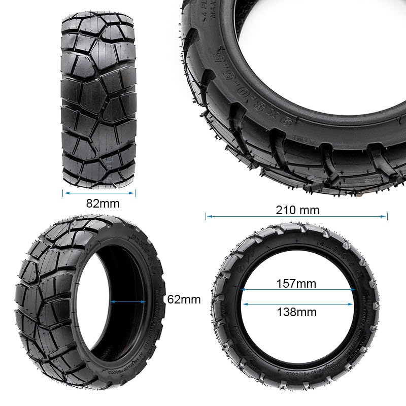 Mobile TM Compatible avec Pneu Trottinette Électrique tubeless tout terrain 9x3-5 5 RHINOTRACK