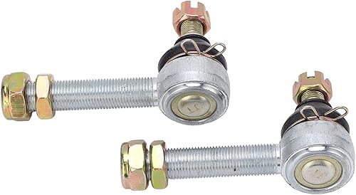 Miniatura 7 de 1 par de juntas de bola izquierda y derecha de 0.472 in, 0.630 in, aleación de acero, rótula para 150Cc 250Cc Quad Dirt Bike Atv Go Kart ciclomotor,