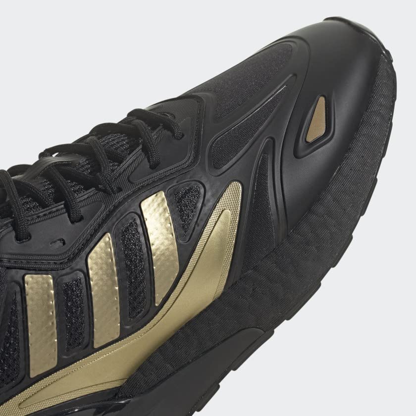 Image of adidas ZX 2K Boost 2.0 Shoes Men's, Black, Size 9.5