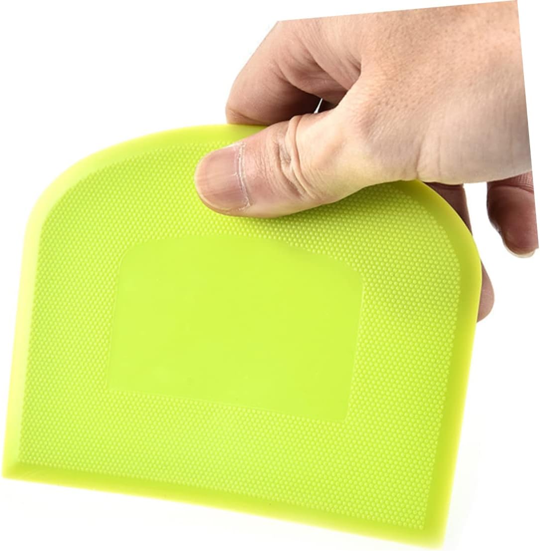 Plastic Cake Scraper Cutter Spatula Set 5Pcs for Baking Home Use image 3