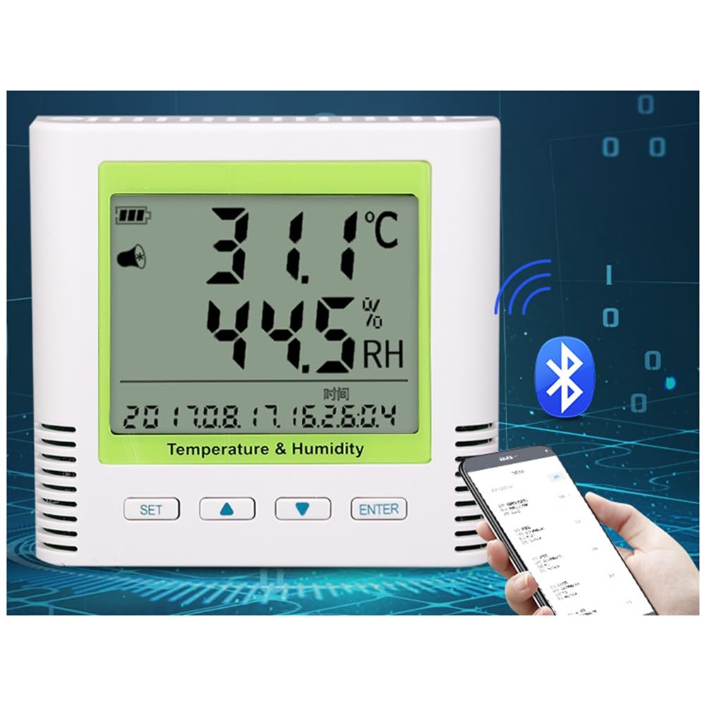 TH20BL Bluetooth rejestrator temperatury i wilgotności barometryczny miernik temperatury i wilgotności z wbudowaną sondą